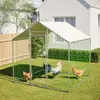 Hühnerstall Hühnerhaus Geflügelstall 2x2x2m Freilaufgehege Produktbild-Vorschau 16
