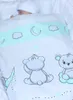 4tlg Kinderwagenset Baby Bettwäsche für Kinderwagen Bezüge Produktbild-Vorschau 3