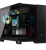 Corsair 2500X, Midi Tower, PC, Schwarz, ATX, Kunststoff, Produktbild-Vorschau 9