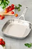 BRA Signature | Grillpfanne mit Rillen 28 cm, Edelstahl Produktbild-Vorschau 2
