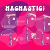 An infographic showing the steps to set up a lava lamp. Podgląd zdjęcia produktu