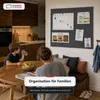 Panel de fieltro con ranuras, absorbente de sonido, ideal Vista previa de la imagen del producto 2
