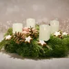 Relaxdays LED Kerzen, 4er Set, Timer & bewegliche Flamme, Produktbild-Vorschau 3