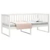 vidaXL Letto da giorno senza materasso bianco 100x200 cm in Anteprima dell’immagine prodotto 3