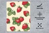 MuchoWow® Mauspad Mousepad Erdbeeren - Obst - Muster 19x23 Produktbild-Vorschau 2