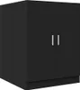 Armadio per lavatrice nero 71x71,5x91,5 cm Anteprima dell’immagine prodotto 1
