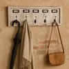 Vintage Wandgarderobe aus MDF mit 5 Kleiderhaken, Produktbild-Vorschau 1