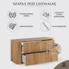 Rodan | Szafka Pod Umywalkę - 100 Cm - Wisząca - Brązowy Podgląd zdjęcia produktu 2