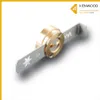 A close-up studio shot of a pasta cutter attachment for a kitchen appliance. Produktbild-Vorschau