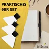 9 Stück Pen Loop Stifthalter Notizbuch Stiftschlaufe Produktbild-Vorschau 2