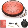 Handpan Drum aus Holz in Rot Produktbild-Vorschau 4