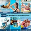Ohrstöpsel für Schwimmer Erwachsene - 𝟒 𝐏𝐚𝐚𝐫 Produktbild-Vorschau 4