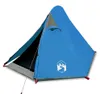 vidaXL Kuppel-Campingzelt 2 Personen Blau Wasserdicht Produktbild-Vorschau 1