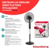 Klausberg Ventilateur sur Pied KB-7718 avec Télécommande Voir les images du produit 7