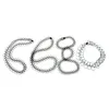 Kette 4 Stück flexible Tattoo-Kette schwarz schwarz 36 cm Produktbild-Vorschau 3