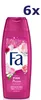 6x Fa Douchegel - Pink Passion 250 ml Produktbild-Vorschau 1