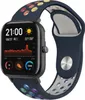 Strap-it Xiaomi Amazfit GTS Sportarmband (Bunt Dunkelblau) Produktbild-Vorschau 1