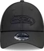 New Era 9Forty Snapback Cap - FULL BLACK Seattle Seahawks Produktbild-Vorschau 3