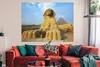 MuchoWow® Poster Die Sphinx von Gizeh vor den Pyramiden in Produktbild-Vorschau 2