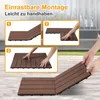 Izrielar Piastrelle per terrazze 10 m² Piastrelle in legno Anteprima dell’immagine prodotto 3