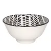 6er Set Jail Bowl-Schalen 500ml schwarz-weiß Müsli Salat Produktbild-Vorschau 3