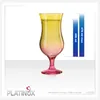 PLATINUX Cocktailgläser Gelb-Rosa aus Glas Set 6 Stück Produktbild-Vorschau 3