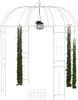 Tonnelle de jardin en métal en forme de cage à oiseaux - Voir les images du produit 1