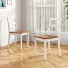 Set di 2 sedie da pranzo COSTWAY, sedie da cucina in legno, Anteprima dell’immagine prodotto 8
