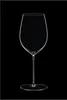 A clear, studio shot of an empty wine glass against a black background. Náhled obrázku produktu