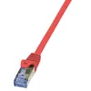LogiLink Patchkabel Kat. 6A S/FTP 0,25 m rot Produktbild-Vorschau 1