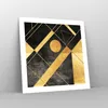 Poster - Poster ohne Rahmen - Golden Schwarz Figuren - Produktbild-Vorschau 7