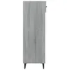 vidaXL Scarpiera Grigio Sonoma 60x35x105 cm Materiale a Anteprima dell’immagine prodotto 9