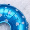 Buchstaben Luftballon 40CM Folienballon Blau A Produktbild-Vorschau 2