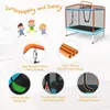 Trampolina dla dzieci KOMFOTTEU, 3 w 1, ze zdejmowaną Podgląd zdjęcia produktu 4