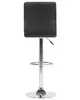 BELIANI Trendy Barstuhl 2er Set Schwarz Metall Produktbild-Vorschau 8