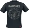 Ramones Seal Hey Ho Black XL Tričko Náhled obrázku produktu 1