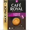 A box of Café Royal Lungo Forte coffee capsules. Produktbild-Vorschau