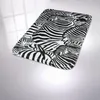 Kleine Wolke Badteppich ZEBRA Schwarz-Weiß 40 x 60 cm Produktbild-Vorschau 3