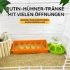 4er-Set Hühnerfutterautomat mit Klappdeckel, Spill-Proof Produktbild-Vorschau 2