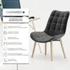 MIADOMODO® Esszimmerstühle - Dunkelgrau, 4er Set, Produktbild-Vorschau 2