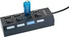 Schwaiger USB Hub 4-fach 2.0A Buchse Passiv schwarz Produktbild-Vorschau 3