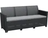 Divano da giardino in rattan a tre posti Allibert CLAIRE 3 Anteprima dell’immagine prodotto 14