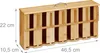 Relaxdays Teebeutelspender, 6 Fächer, Teebeutel Produktbild-Vorschau 4