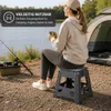 2 Klapphocker Klappstuhl Camping Hocker faltbar klappbar Produktbild-Vorschau 4