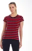 Mantis M110S | Damen T-Shirt modisch gestreift - Farbe: Produktbild-Vorschau 3