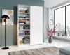 Fast Schiebetürenschrank 125 cm Weiß Produktbild-Vorschau 5