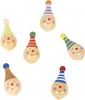 Holzkreisel Clown Produktbild-Vorschau 2