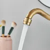 Waschbeck armatur, Wasserhahn Bad Retro, Messing, Produktbild-Vorschau 6