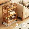 Elzusha - Carrello portaoggetti multifunzionale a più Anteprima dell’immagine prodotto 3