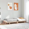 vidaXL Massivholzbett ohne Matratze 75x190 cm Kiefernholz Produktbild-Vorschau 2